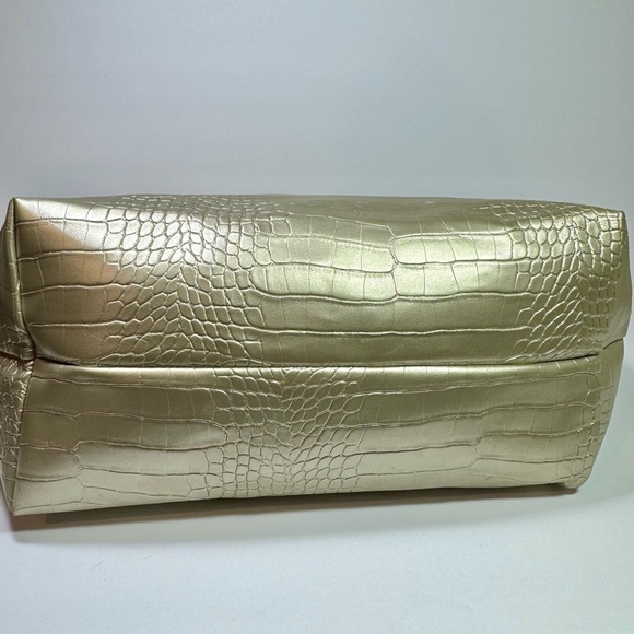 Saks Fifth Avenue Gold Tote Bag - Picture 6 of 11